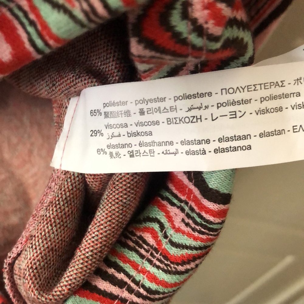 NWT ZARA swirl print sweater mini dress - Picture 3 of 5